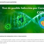 Test para detectar el coronavirus que lanza el Colegio de Médicos de Valladolid