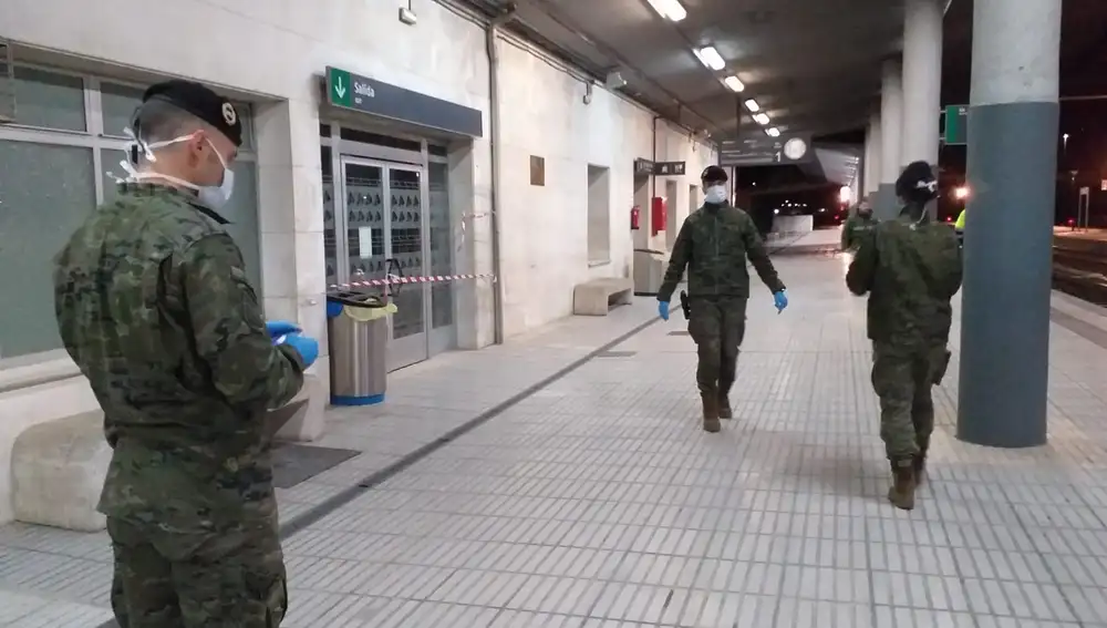 Militares del Ejército de Tierra en Badajoz