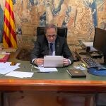 El presidente del Govern, Quim Torra