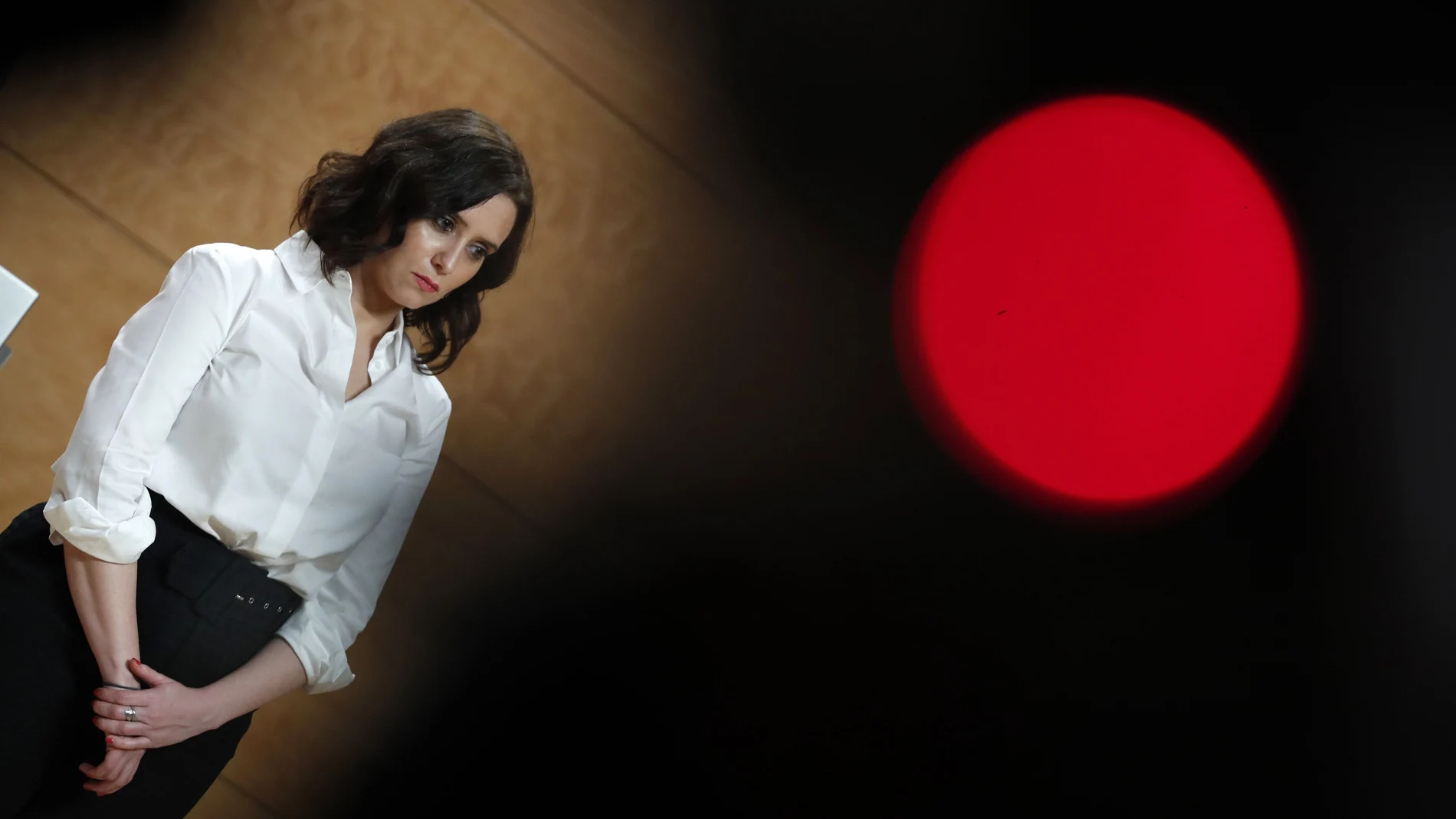 La presidenta madrileña, Isabel Díaz Ayuso