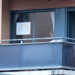 Balcones con diversos mensajes de apoyo durante la cuarentena por le epidemia de Covid_19