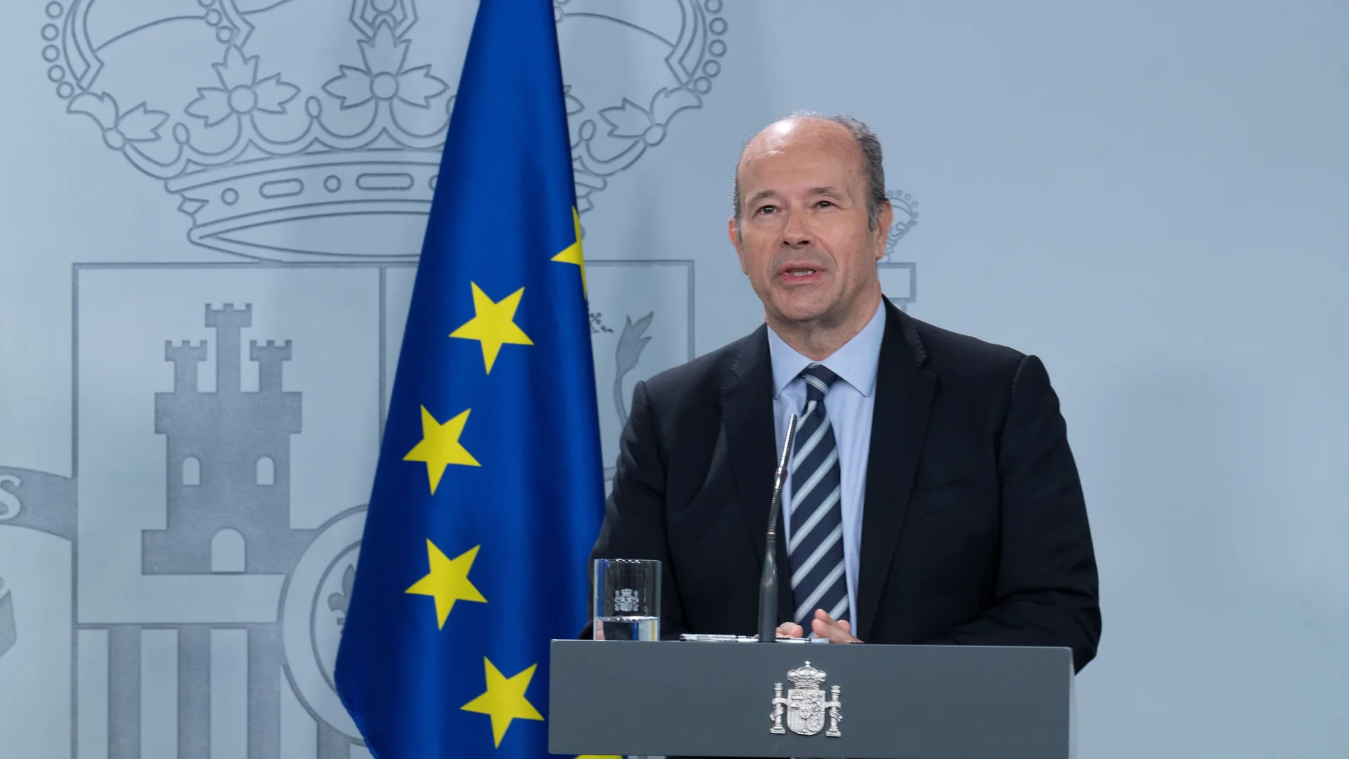 Presser on coronavirus situation in Spain