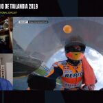 Marc Márquez comenta en DAZN la carrera de Tailandia 2019
