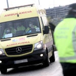 Sanitarios del SAMUR 112 de la Comunidad de Madrid 