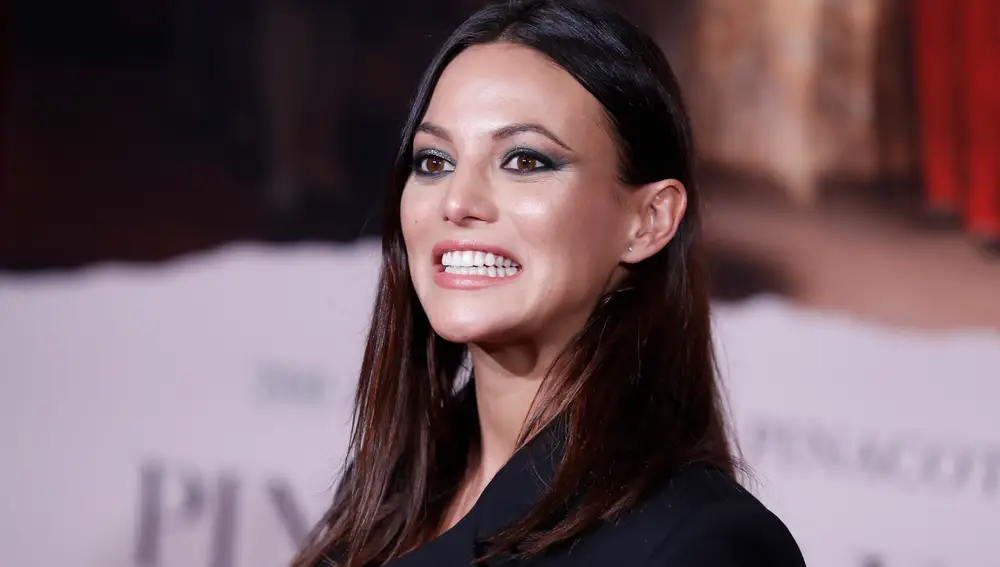 Actress Elisa Mouliaa at photocall for premiere documentary movie of 'Pintores y Reyes del Prado', in Madrid, on Wednesday 04, December 2019
