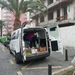 El reparto de alimentos llegará a los personas mayores, personas con discapacidad, etcétera