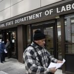 El departamento de Empleo en Nueva York, cerrado por coronavirus
