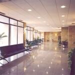Interior de un tanatorio de la empresa Servicios Funerarios San José de Huelva
