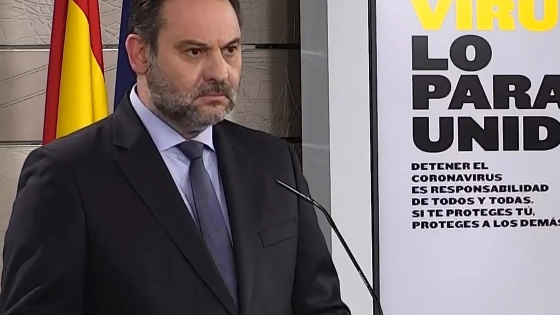 Rueda de prensa de José Luis Ábalos