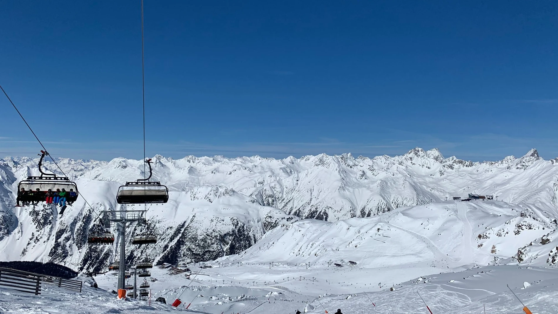 Estación de esquí de Ischgl en el Tirol austriaco