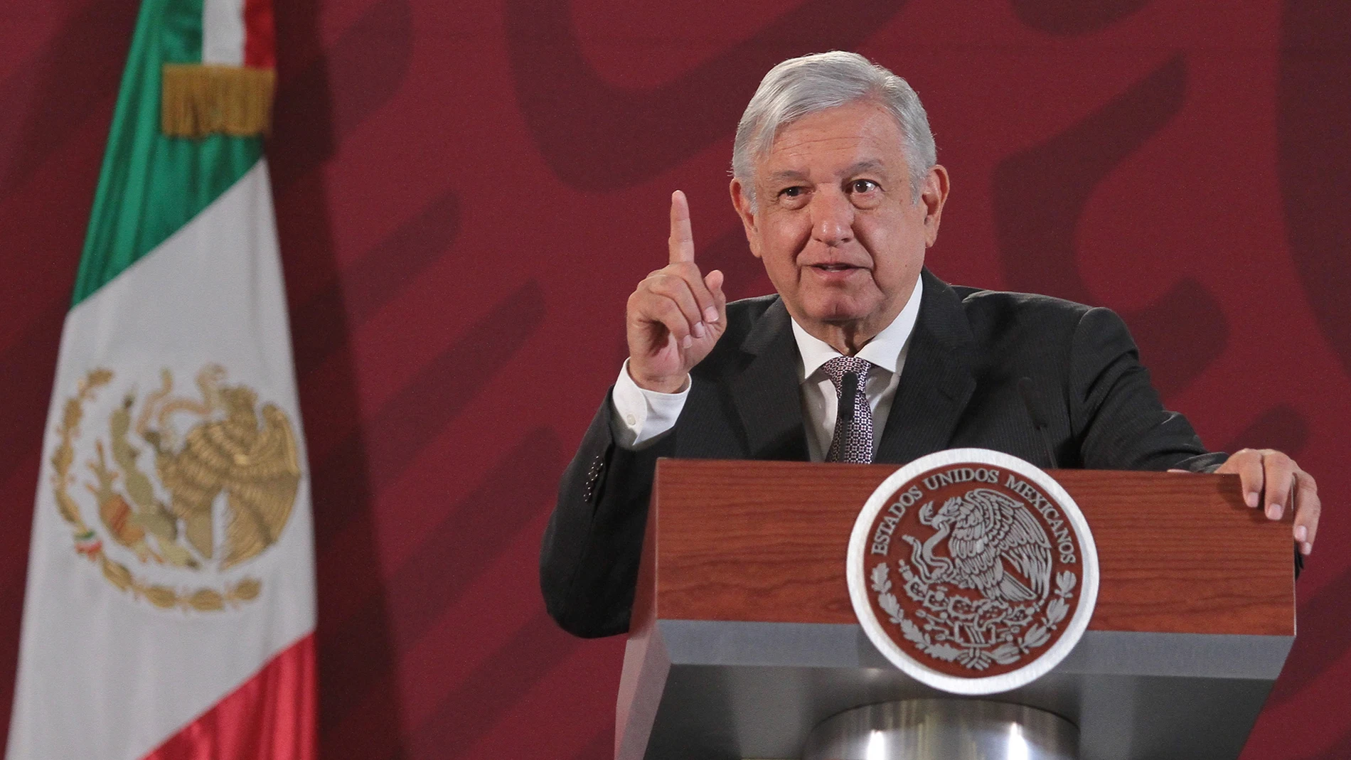 Mexican President Obrador morning press conference in Mexico City
