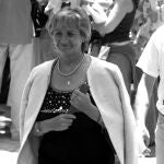 La madre de Miguel Ángel Blanco, en la histórica manifestación en repulsa al asesinato de su hijo