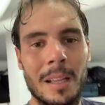 Rafa Nadal, con barba en su último vídeo / Twitter