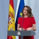 La ministra de Trabajo, Yolanda Día