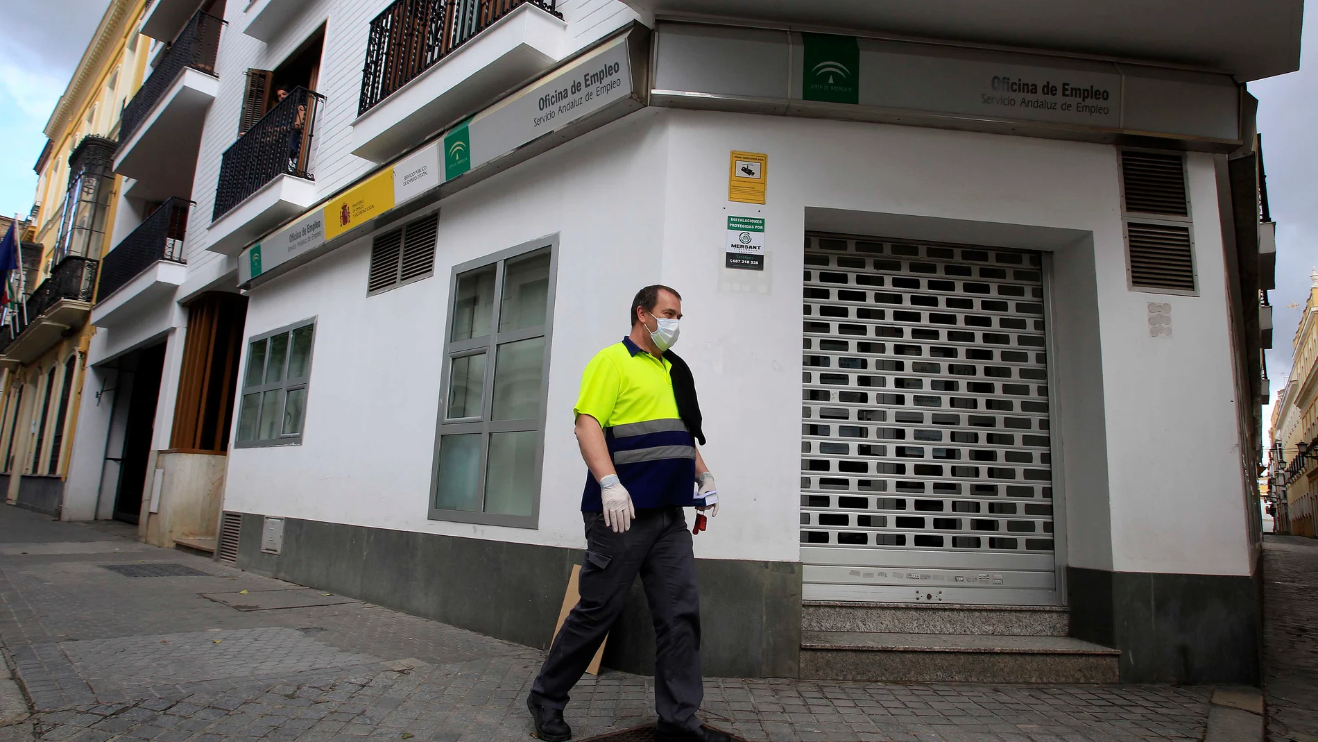 Imagen de archivo de una oficina del Servicio Andaluz de Empleo