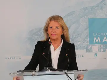 La alcaldesa de Marbella, Ángeles Muñoz Málaga.-Coronavirus.-Alcaldesa de Marbella anuncia 25 medidas económicas contra crisis con una inversión de 130 millones