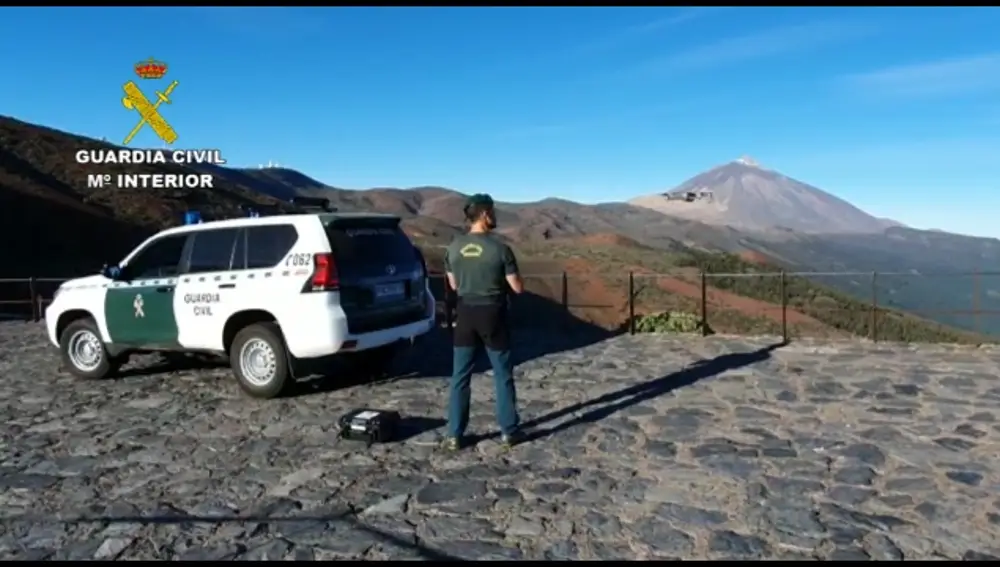 Drones y helicópteros de la Guardia Civil refuerza los controles en Semana Santa