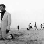 Fotograma de la película "La Dolce Vita" dirigida por Fellini