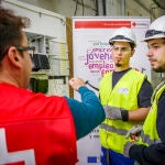 Voluntarios de Cruz Roja