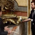 Pablo Casado, con el secretario general del PP, Teodoro García Egea