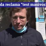 Almeida reclama “test masivos” porque “la economía no puede seguir parada mucho más tiempo”