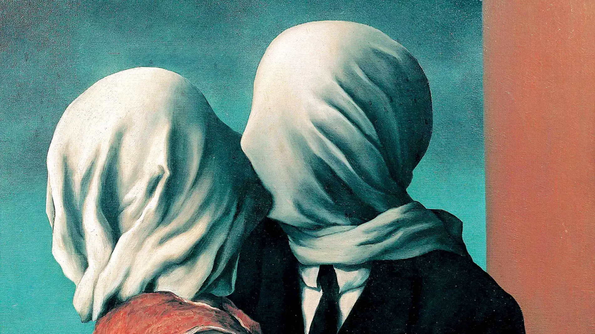 «Los amantes», de René Magritte, un artista que siempre jugó con el miedo y la sorpresa