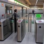 Una estación del metro de Sevilla