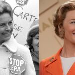Cate Blanchett interpreta a Phyllis Schlafly (izda.) en "Mrs America"