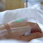 Paciente ingresado en un hospital
