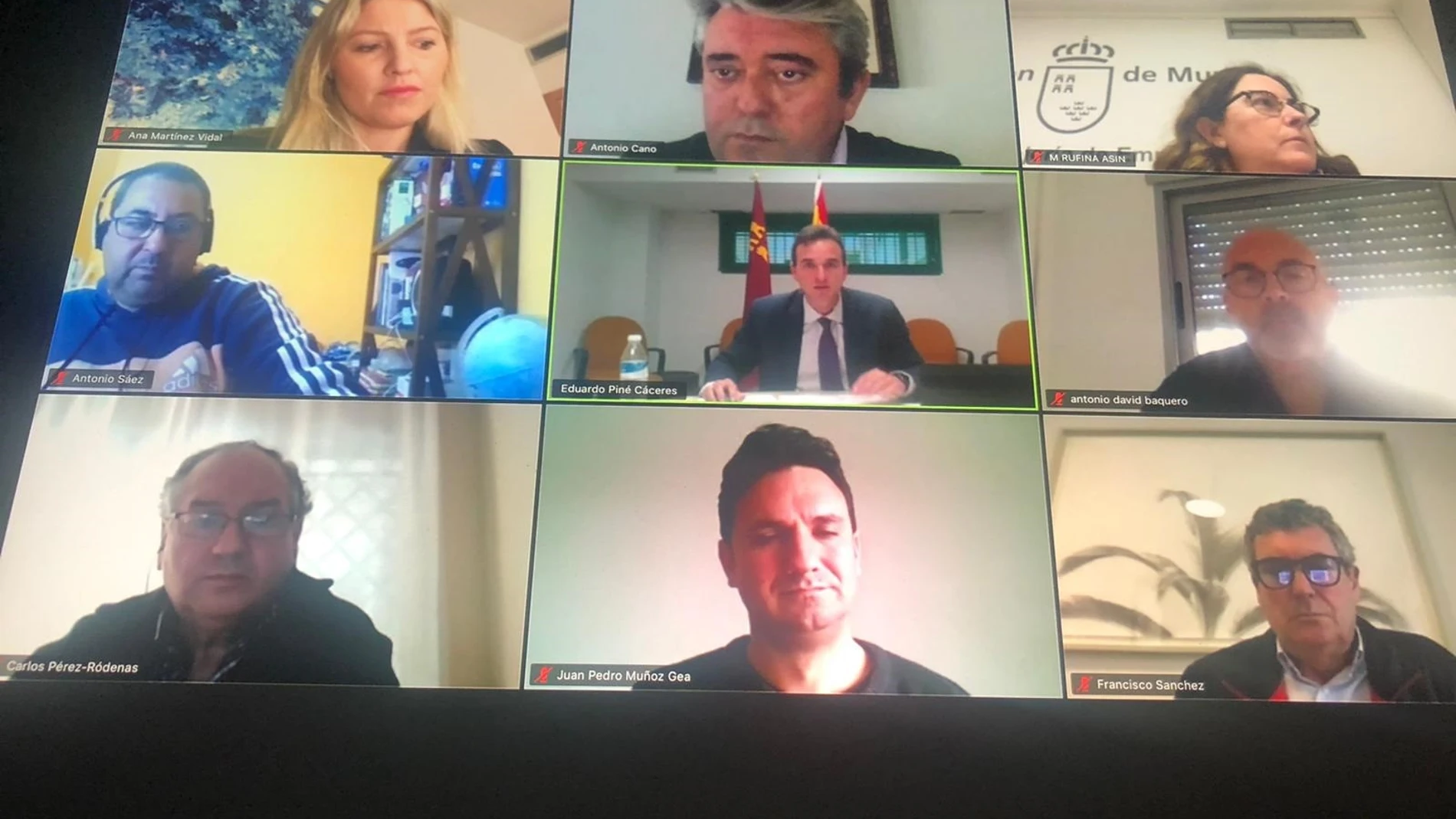 Coronavirus.- El Gobierno regional establece los 6 ejes del Plan Estratégico de Recuperación de la Actividad Industrial