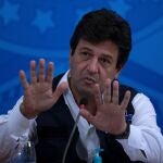 El hasta hoy ministro de Salud de Brasil, Luiz Henrique Mandetta