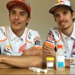 Los hermanos Márquez aprenden a hacer hidrogel casero