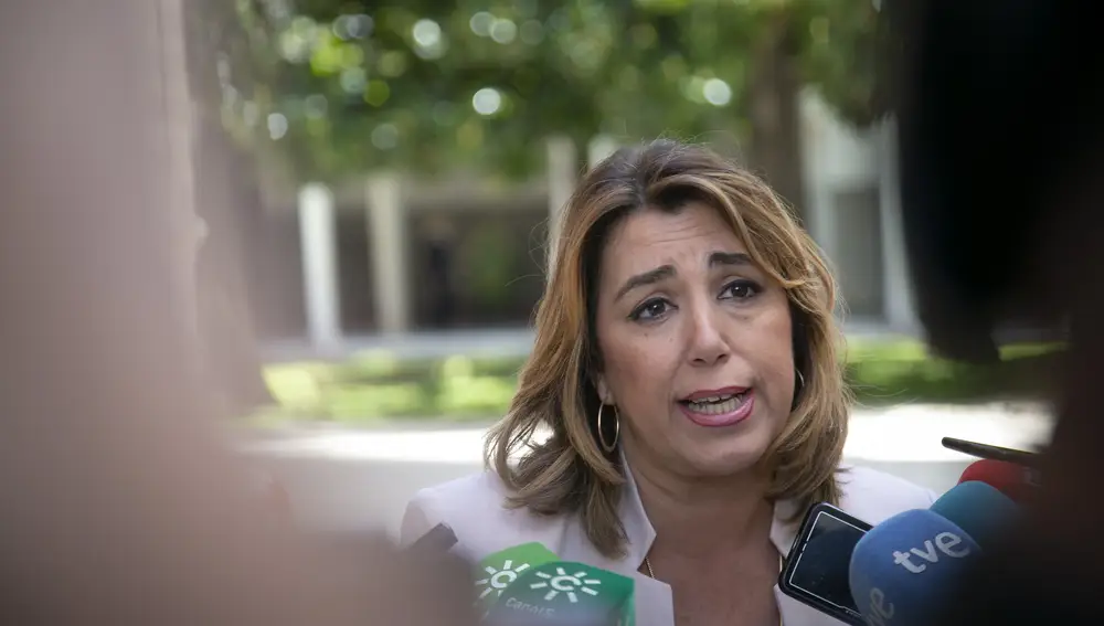 Susana Díaz en el Parlamento