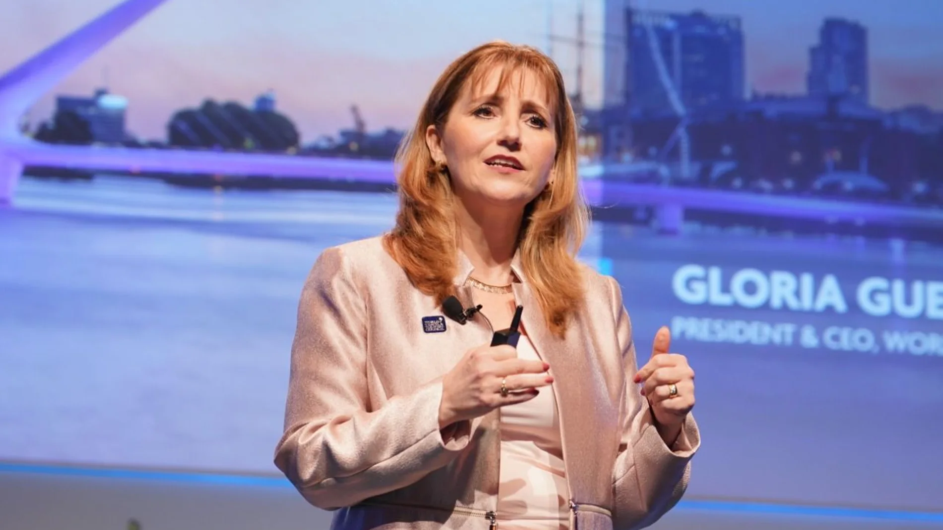 Gloria Guevara, presidenta del Consejo Mundial de Turismo WTTC