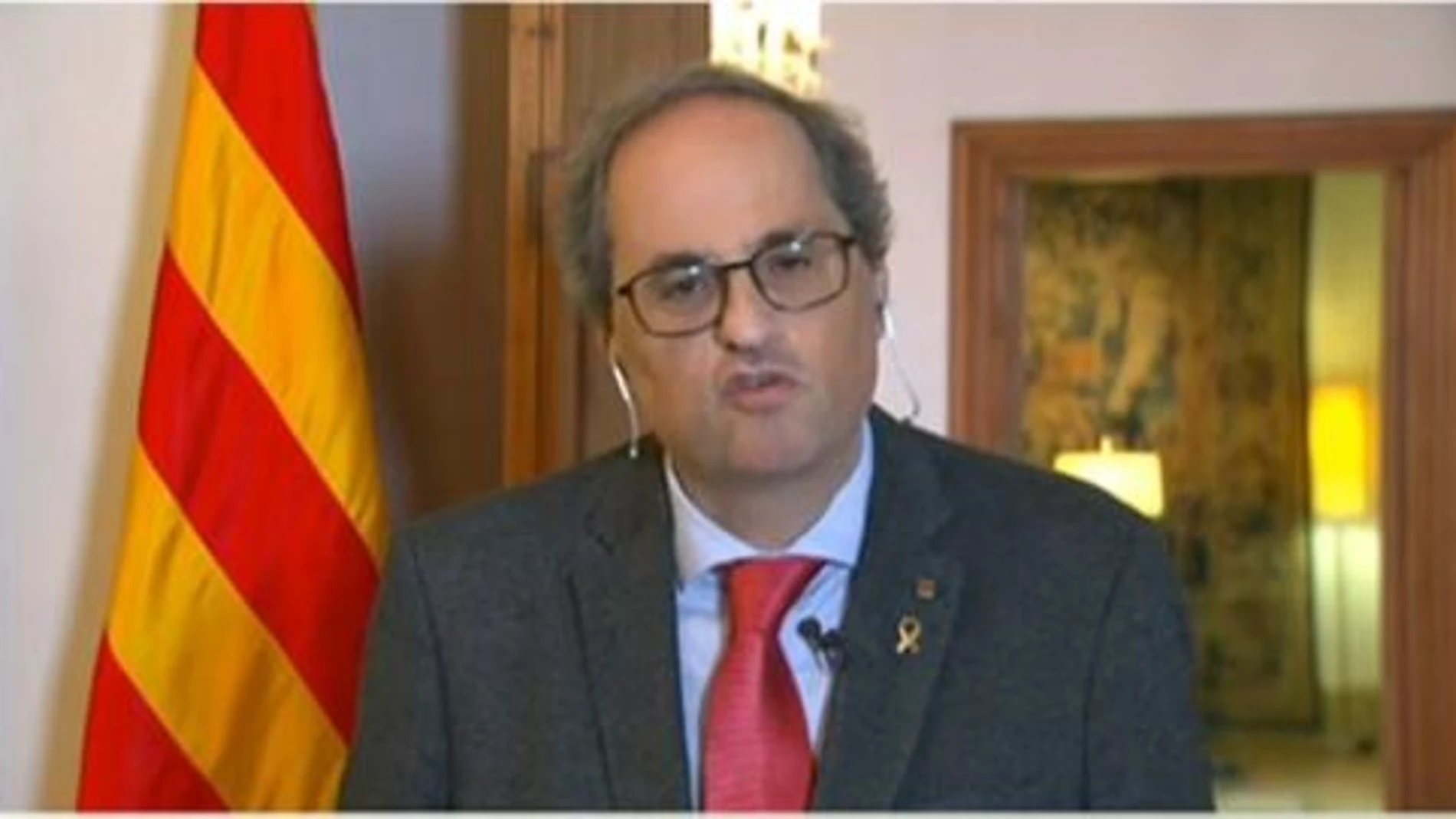 Coronavirus.- Torra no acepta el matiz del Gobierno sobre los niños y pide guiarse por expertos