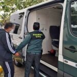 Detención de la Guardia Civil de Salamanca
