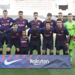 Iñaki Peña con el Barcelona.