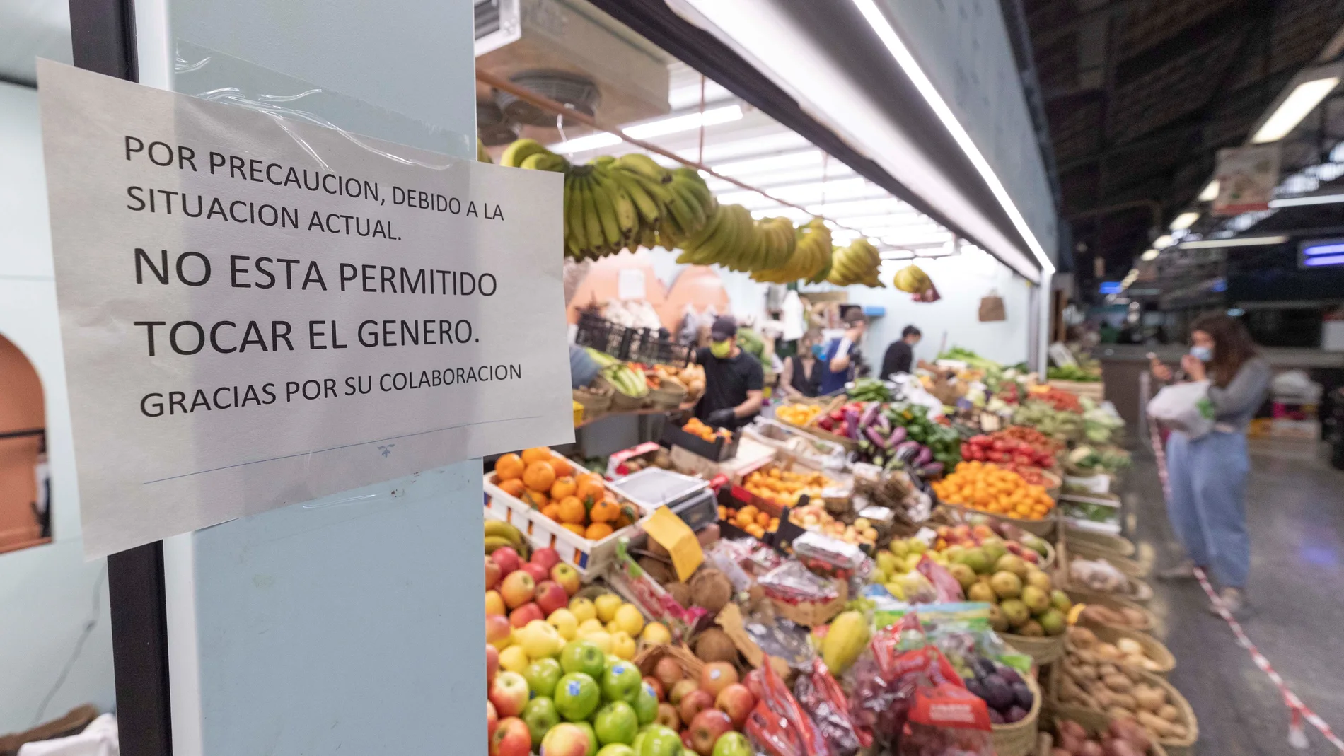 Coronavirus alimentación