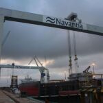 Astillero de Navantia en Puerto Real (Cádiz)