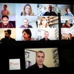 El portavoz de Ciudadanos, Toni Cantó, ha ofrecido una rueda de prensa telemática