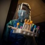 Una auxiliar del hospital de Aranda de Duero