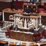 Edouard Philippe, primer ministro francés, ante la Asamblea Nacional