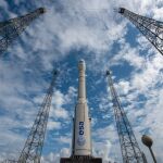 Lanzador "Vega" en el centro espacial de Kourou (Guayana Francesa)