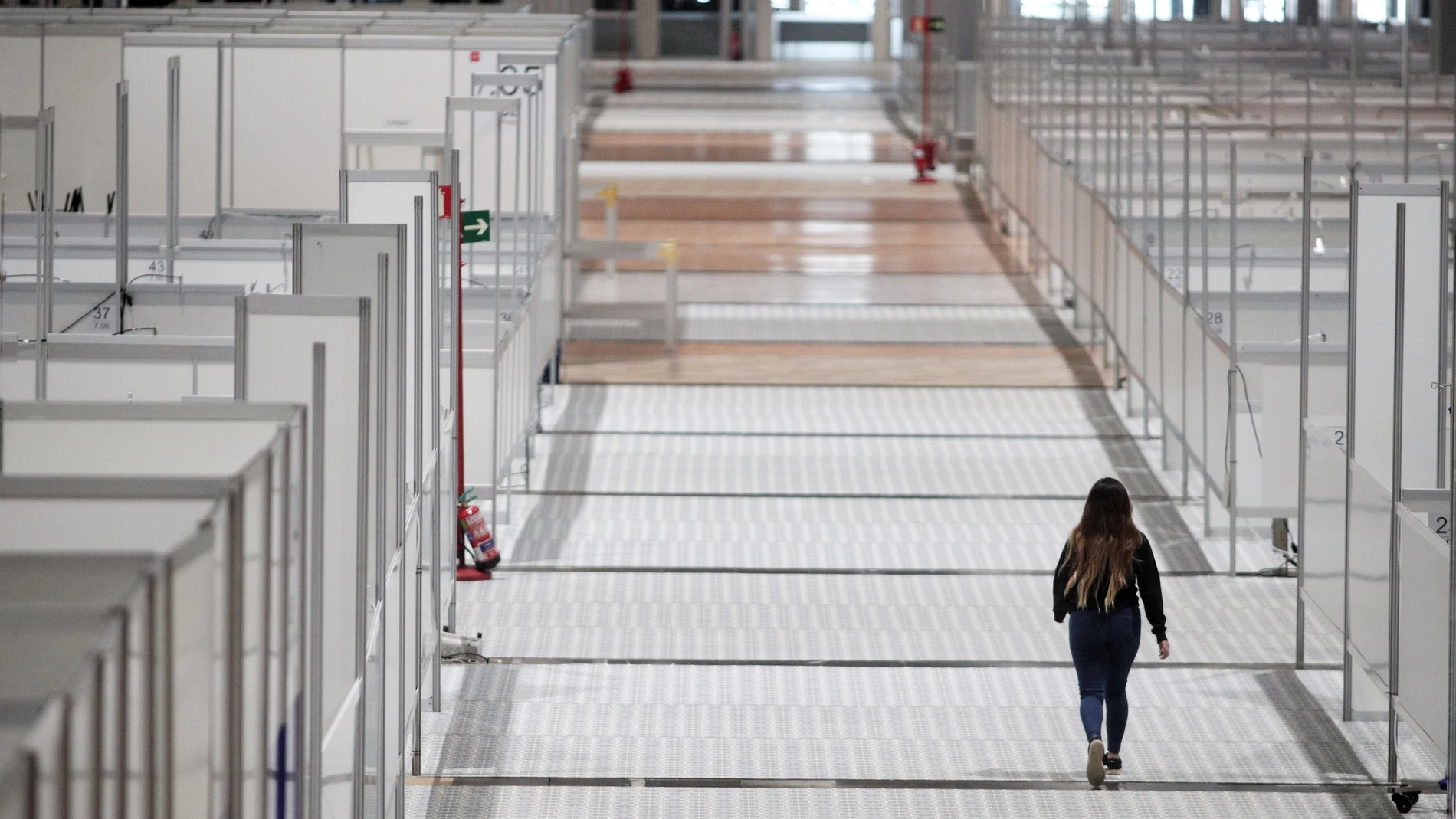 Último día de funcionamiento del hospital de campaña de IFEMA