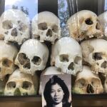 Calaveras recogidas en las fosas comunes para el monumento de Choeung Ek, situado a las afueras de Nom Pen.