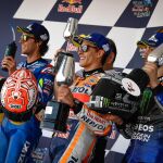 Podio de MotoGP en el GP de España 2019