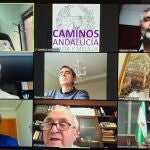Reunión telemática de la consejera de Fomento con el Colegio de Ingenieros