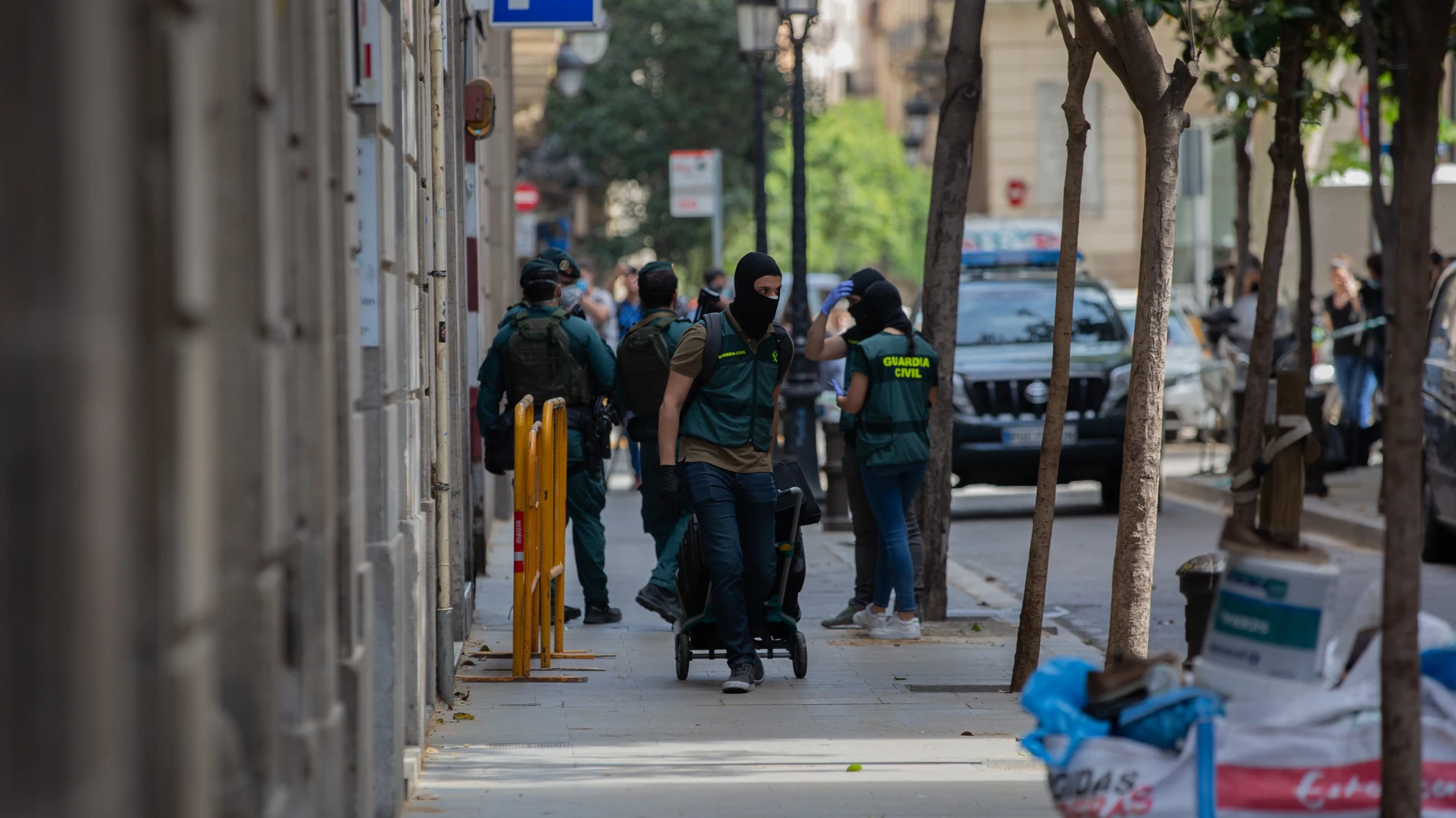 La Guardia Civil detiene en Barcelona a un supuesto yihadista que buscó objetivos bajo el estado de alarma