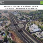 Soterramiento de la M-503 en la glorieta que atraviesa a su paso por Pozuelo de Alarcón