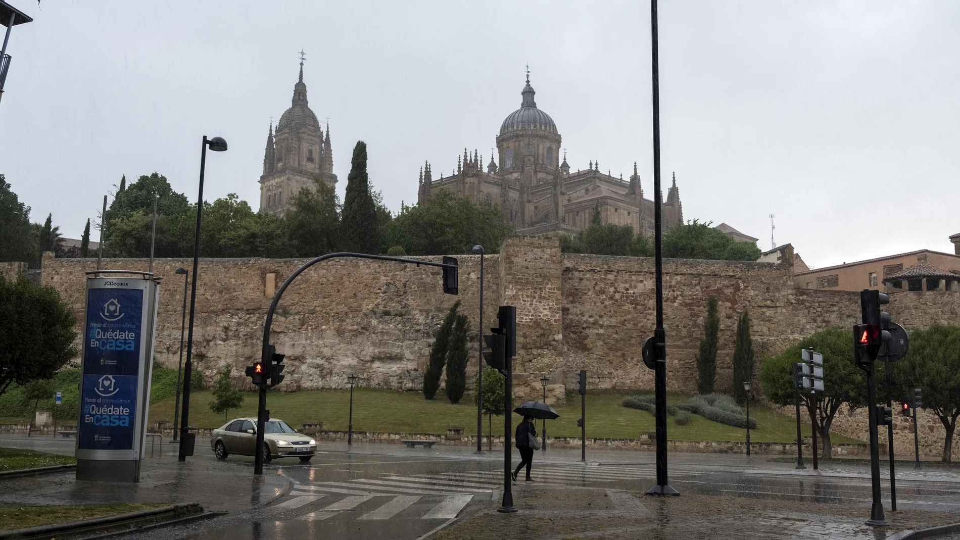Vuelve la lluvia este miércoles a Salamanca
